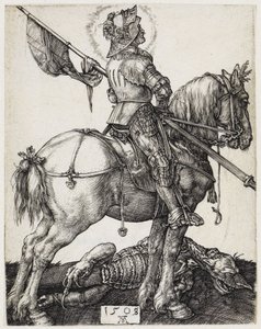 Der heilige Georg zu Pferd von Albrecht Dürer