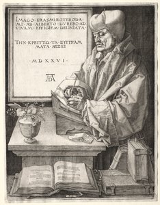 Desiderius Erasmus von Rotterdam, 1526 von Albrecht Dürer