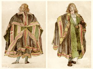 Entwürfe kaiserlicher Hofkostüme von Albrecht Dürer