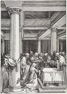 Die Darstellung im Tempel von Albrecht Dürer