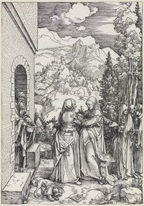 Die Heimsuchung von Albrecht Dürer