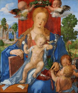 Die Madonna mit dem Zeisig von Albrecht Dürer