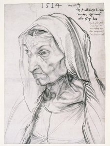 Die Mutter des Künstlers von Albrecht Dürer