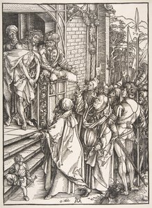 Ecce Homo, aus der Serie Die Große Passion, ca. 1498-99 von Albrecht Dürer