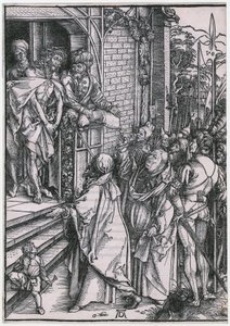 Ecce homo, Blatt 6 der Folge "Die Grosse Passion" von Albrecht Dürer