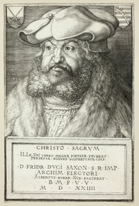 Kurfürst Friedrich der Weise von Sachsen von Albrecht Dürer