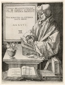 Erasmus von Rotterdam von Albrecht Dürer