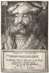 Friedrich der Weise, Kurfürst von Sachsen von Albrecht Dürer