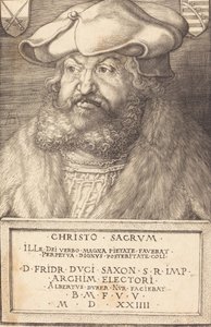 Friedrich der Weise, Kurfürst von Sachsen, 1524 von Albrecht Dürer
