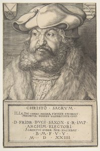 Friedrich der Weise, Kurfürst von Sachsen von Albrecht Dürer