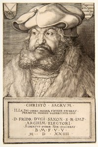 Friedrich der Weise, Kurfürst von Sachsen von Albrecht Dürer