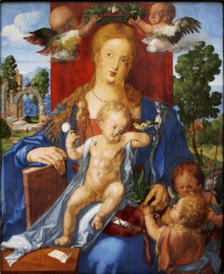 Die Madonna mit dem Zeisig von Albrecht Dürer