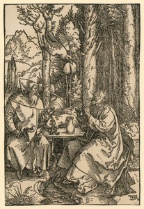 Heilige Einsiedler Antonius und Paulus von Albrecht Dürer