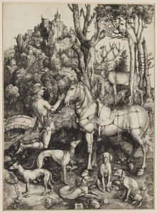 Heiliger Eustachius von Albrecht Dürer
