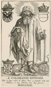 Heilige Sippe mit zwei musizierenden Engelsknaben von Albrecht Dürer