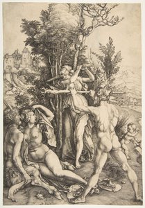 Herkules am Scheideweg, ca. 1498 von Albrecht Dürer