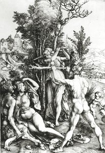 Herkules am Scheideweg, 1498 von Albrecht Dürer