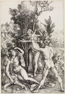 Herkules am Scheidewege (Die Eifersucht) von Albrecht Dürer