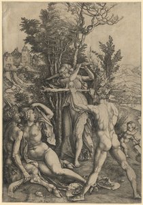 Herkules am Scheideweg von Albrecht Dürer