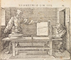 Institutionum geometricarum libri quatuor, 1528 von Albrecht Dürer