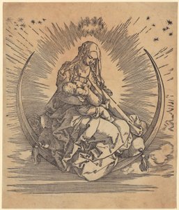 Joachims Opfer wird vom Hohenpriester zurückgewiesen, Blatt 2 der Folge "Das Marienleben"