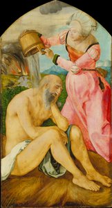 Hiob auf dem Misthaufen von Albrecht Dürer