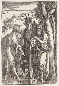 Johannes der Täufer und St. Onuphrius in der Wildnis