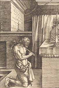König David tut Buße von Albrecht Dürer
