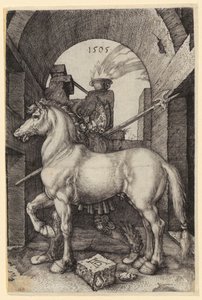 Kleines Pferd von Albrecht Dürer