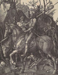Ritter, Tod und Teufel, 1513 von Albrecht Dürer