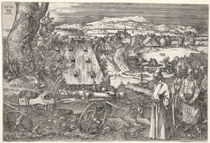 Landschaft mit der Kanone von Albrecht Dürer