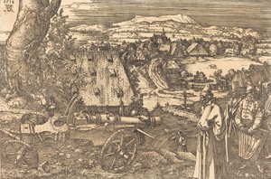 Landschaft mit der Kanone von Albrecht Dürer