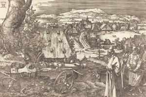 Landschaft mit der Kanone, 1518 von Albrecht Dürer