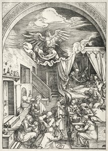 Leben der Jungfrau: Geburt der Jungfrau von Albrecht Dürer