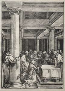 Leben der Jungfrau: Darstellung Jesu im Tempel, 1504-1505 von Albrecht Dürer