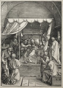 Leben der Jungfrau: Der Tod der Jungfrau, 1504-1505 von Albrecht Dürer