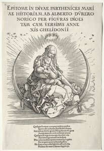 Leben der Jungfrau: Titelseite von Albrecht Dürer