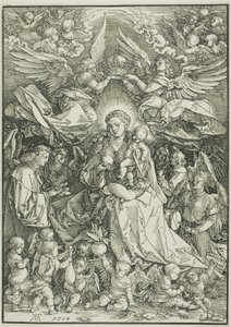 Madonna Königin der Engel von Albrecht Dürer