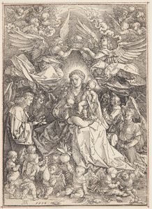 Madonna Königin der Engel von Albrecht Dürer