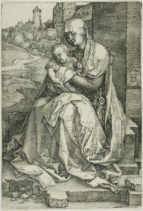 Madonna an der Wand von Albrecht Dürer
