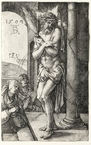 Der Schmerzensmann an der Säule, 1509 von Albrecht Dürer
