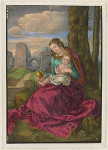 Maria mit Kind und Birne