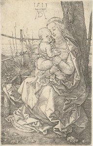 Maria mit dem Kind am Baum von Albrecht Dürer