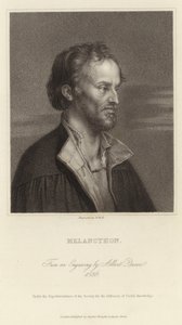 Melanchthon - Deutscher Reformator und Mitarbeiter von Martin Luther (1497-1560) von Albrecht Dürer