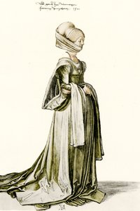 Nürnberger Tänzerin von Albrecht Dürer