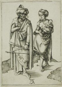 Orientalische Familie von Albrecht Dürer