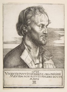 Philip Melanchthon, 1526 von Albrecht Dürer