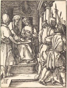 Pilatus wäscht seine Hände von Albrecht Dürer
