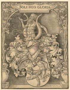 Porträt von Albrecht Dürer von Albrecht Dürer