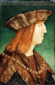 Porträt von Kaiser Maximilian I. 1459-1519